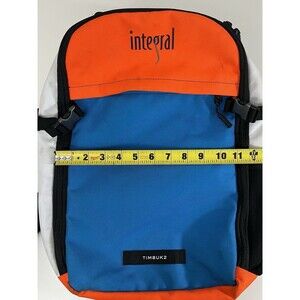 Timbuk2 Division  2.0 Laptop Backpack Corporate Blue And Orange Water Resistant